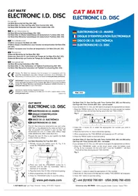 Notice Closer Pets CAT MATE 310 Animaux domestiques