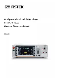 Notice GW Instek GPT-12003 équipements de mesure