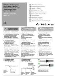 Notice Ersa 80 S Machine de soudure