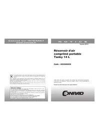 Notice Aerotec TANKY Compresseur