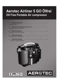 Notice Aerotec AIRLINER 5 GO Compresseur