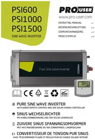 Notice Pro-User PSI600 Non catégorisé