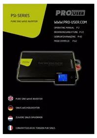 Notice Pro-User PSI3000TX Non catégorisé