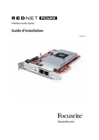 FOCUSRITE RedNet PCIeNX - Carte son interne