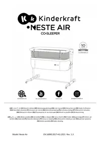 Notice Kindercraft NESTE AIR Lit bébé