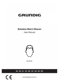 Notice GRUNDIG MS 8130 Rasoir