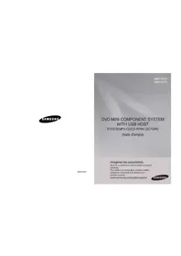 Notice SAMSUNG MAX-DA76 Chaîne Hi-Fi