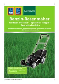 Notice Gardenline GLBM 46 Tondeuse à gazon