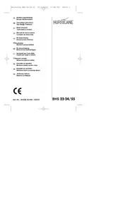 Notice Hurricane BHS 22-24/55 Taille-haies