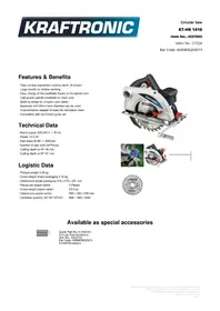 Notice Kraftronic KT-HK 1410 Scie