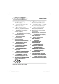 Notice Gardol GAM-E40LI Tondeuse à gazon