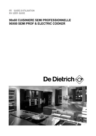 Notice DE DIETRICH DCM1991X Autres appareil de cuisine
