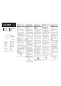 Notice YAMAHA FC35 Piano numérique