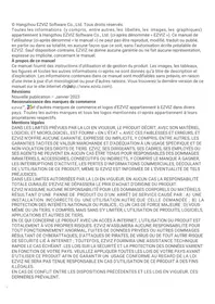 Notice EZVIZ T35WM Maison intelligente