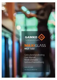 Notice Gamko MAXIGLASS LG3/150L Réfrigérateur