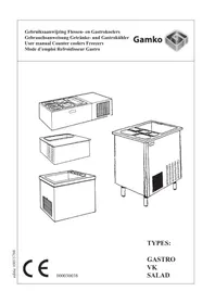 Notice Gamko VKHC/12R Réfrigérateur
