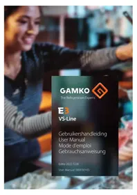 Notice Gamko E3/22VSCS84 Réfrigérateur