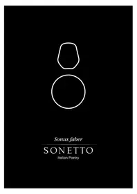 Notice Sonus Faber SONETTO CII Haut-parleur