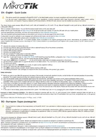 Notice Mikrotik LTAP LTE KIT Routeur