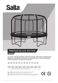 Notice Salta PREMIUM BLACK EDITION 551 Trampoline