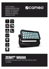 Notice Cameo ZENIT W600I Éclairage
