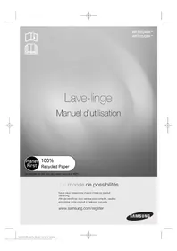 Notice SAMSUNG WF702U2BKSD Lave-linge