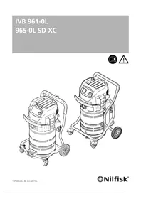 Notice NILFISK IVB 961-0L Aspirateur