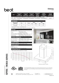 Notice BEST WCB3I36SBB Hotte
