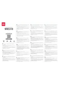 Notice ONE FOR ALL WM 5310 Support mural