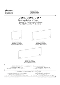 Notice Safco 7517 Destructeur de document