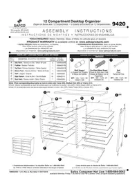 Notice Safco 9420 Non catégorisé
