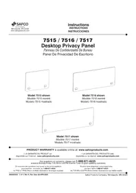 Notice Safco 7516 Non catégorisé