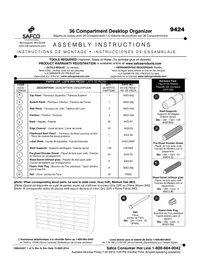 Notice Safco 9424 Non catégorisé