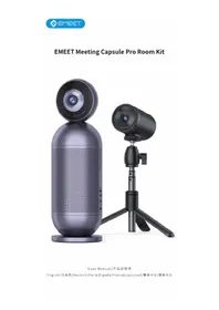 Notice eMeet MEETING CAPSULE PRO 360 Webcam