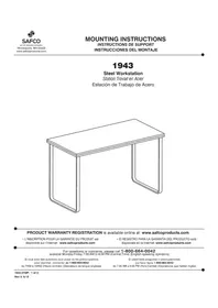 Notice Safco 1943 Table