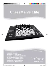 Notice LEXIBOOK CHESSMAN ELITE CG1300_15 Jouets éducatifs
