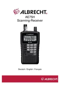 Notice ALBRECHT AE75H Radio