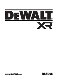 DCH966 DEWALT