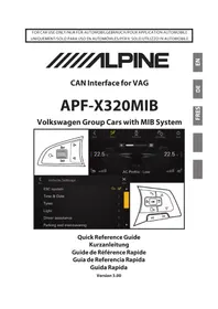 Notice ALPINE ILX-F115T61 Kit d'encastrement