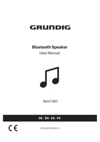 Notice GRUNDIG BAND 360 Enceinte bluetooth