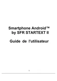 Notice ZTE STARTEXT II Téléphone mobile