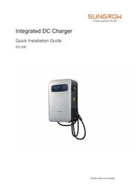 Notice Sungrow IDC30E Chargeur de piles