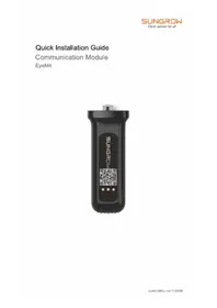 Notice Sungrow EYEM4 Non catégorisé