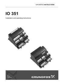 Notice Grundfos IO 351 Non catégorisé