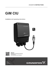 Notice Grundfos CU 362 Pompe