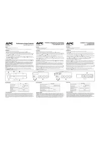 Notice APC PMF83VT-GR Multiprise