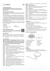Notice Renkforce RF-4767678 Téléphone de bureau