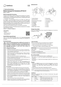 Notice Renkforce RF-GC-01 Contrôleur