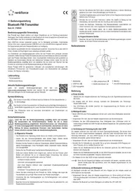 Notice Renkforce RF-CAR-100 Émetteur FM