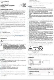 Notice Renkforce RF-PLP-200 Télécommande